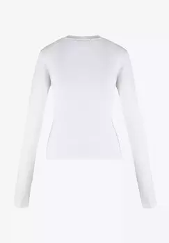 Топ с длинными рукавами REBO Misaga, белый