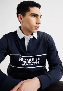Топ с длинными рукавами RED BULL RACING LOGO REFLECT PANEL RUGBY SHIRT Pepe Jeans, темно-синий