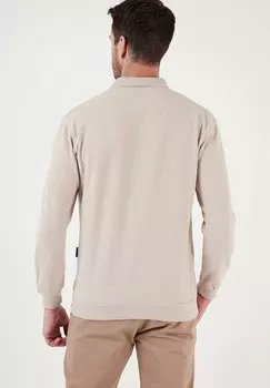 Топ с длинными рукавами REGULAR FIT Buratti, бежевый