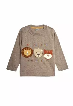 Топ с длинными рукавами REGULAR FIT JoJo Maman Bb, коричневый