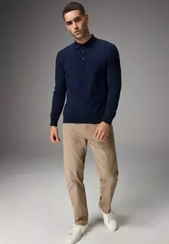 Топ с длинными рукавами REGULAR FIT Next, синий