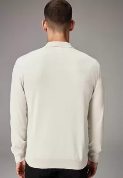 Топ с длинными рукавами REGULAR FIT Next, бежевый