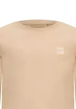 Топ с длинными рукавами Retour Jeans, бежевый