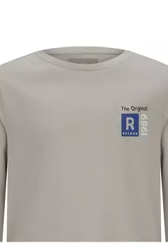 Топ с длинными рукавами Retour Jeans, светло-серый