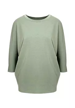 Топ с длинными рукавами RHYE Minx, хаки