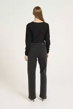 Топ с длинными рукавами RIFA WRAP TOP Gestuz, черный