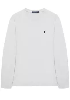 Топ с длинными рукавами RIGBY Polo Club, белый