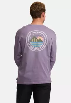 Топ с длинными рукавами ROCKIES Billabong, фиолетовый