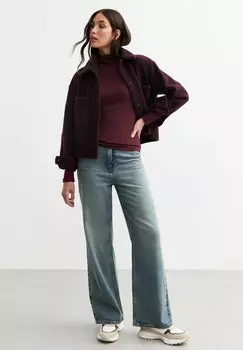 Топ с длинными рукавами ROLL NECK New Look, красный