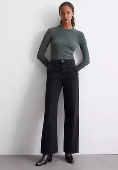 Топ с длинными рукавами ROUND NECK Marc O'Polo, темно-зеленый