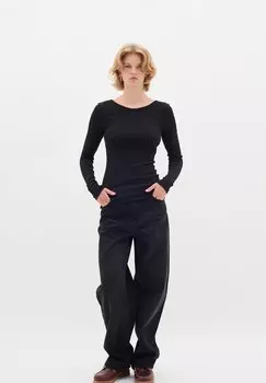 Топ с длинными рукавами ROVINAIW InWear, черный