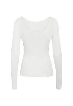 Топ с длинными рукавами ROVINAIW InWear, молочный