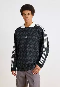Топ с длинными рукавами RUGBY adidas Originals, черный