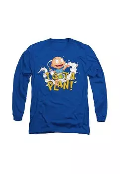 Топ с длинными рукавами RUGRATS TOMMY PICKLES HAS A PLAN Cotton Soul, синий
