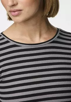 Топ с длинными рукавами RUKA Pieces, серый