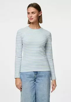Топ с длинными рукавами RUKA Pieces, светло-голубой