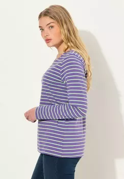 Топ с длинными рукавами RUNDHALS LAURASN, фиолетовый