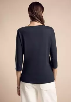 Топ с длинными рукавами RUNDHALS Street One, синий