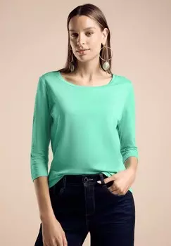 Топ с длинными рукавами RUNDHALS Street One, мята
