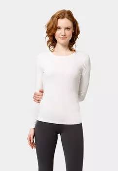 Топ с длинными рукавами RYLIEE Rib Les Lunes, белый