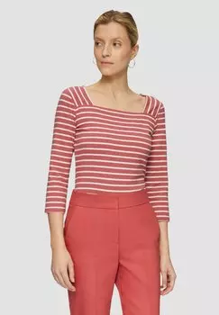 Топ с длинными рукавами s.Oliver BLACK LABEL, розовый