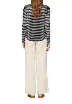 Топ с длинными рукавами s.Oliver, черный