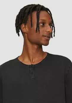 Топ с длинными рукавами s.Oliver, черный