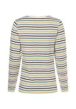 Топ с длинными рукавами s.Oliver, кремовый