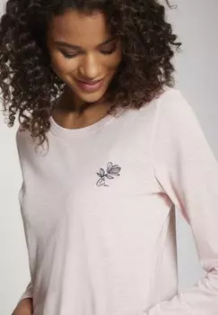 Топ с длинными рукавами s.Oliver, светло-розовый