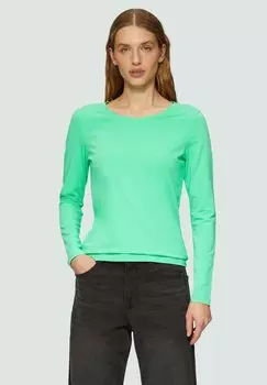 Топ с длинными рукавами s.Oliver, зеленый
