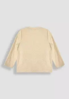 Топ с длинными рукавами SAFARI SCENE APPLIQUE REGULAR FIT JoJo Maman Bb, бежевый