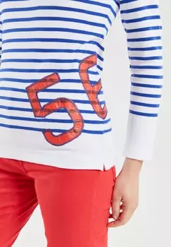 Топ с длинными рукавами SAILBAGS Armor lux, белый