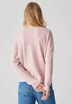 Топ с длинными рукавами SAKIM Opus, светло-розовый