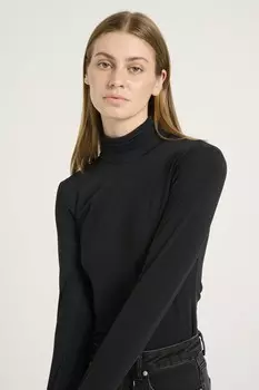 Топ с длинными рукавами SANYA HIGH NECK Gestuz, черный