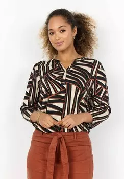 Топ с длинными рукавами SC-FELICITY AOP 510 Soyaconcept, красный