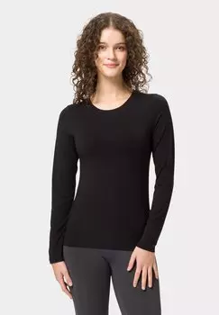 Топ с длинными рукавами SCARLETT LONGSLEEVE BASIC Les Lunes, черный
