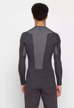 Топ с длинными рукавами SEAMLESS Jack Wolfskin, антрацит