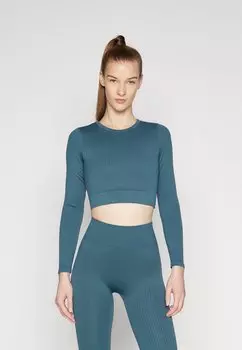Топ с длинными рукавами SEAMLESS TOP Hunkemller, цвет green