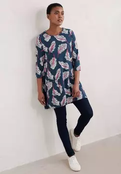 Топ с длинными рукавами Seasalt Cornwall, темно-синий деним