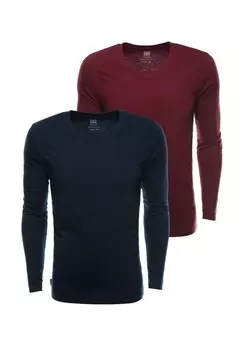 Топ с длинными рукавами SET OF TWO Ombre, темно-синий