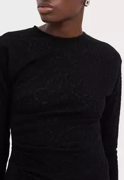 Топ с длинными рукавами SGRONDO iBlues, черный