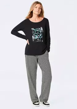 Топ с длинными рукавами SHIRT GOLDNER, черный