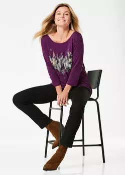 Топ с длинными рукавами SHIRT GOLDNER, цвет Berry