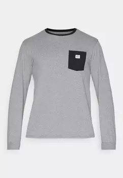 Топ с длинными рукавами SHOP STICKER POCKET RESPONSIBILITEE Patagonia, серый