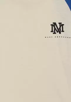 Топ с длинными рукавами SINGLE THORLINO TEE Mads Nrgaard, кремовый