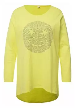 Топ с длинными рукавами SMILEY V-AUSSCHNITT Angel of Style, желтый