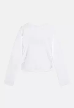 Топ с длинными рукавами SNACK GRAPHICS Abercrombie & Fitch, белый