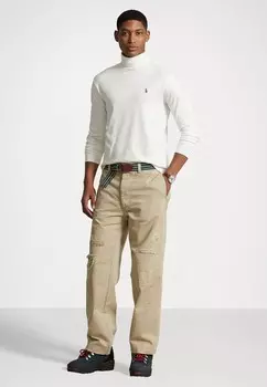 Топ с длинными рукавами SOFT COTTON ROLL NECK Ralph Lauren, цвет Nevis