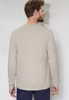 Топ с длинными рукавами SOFTES MIT PRINT Street One MEN, бежевый