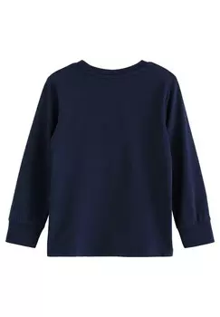 Топ с длинными рукавами SONIC THE HEDGEHOG Lindex, темно-синий